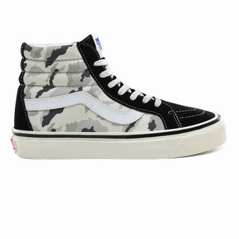 Damske Kotnikove Tenisky Vans Anaheim Factory Sk8-Hi 38 DX Maskacove/Siva VA94VXDKY